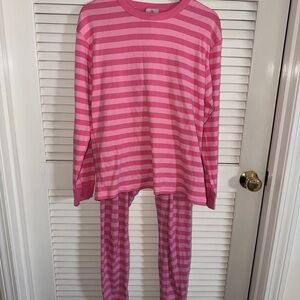 Hanna Andersson Pink Striped women’s Pajama Set